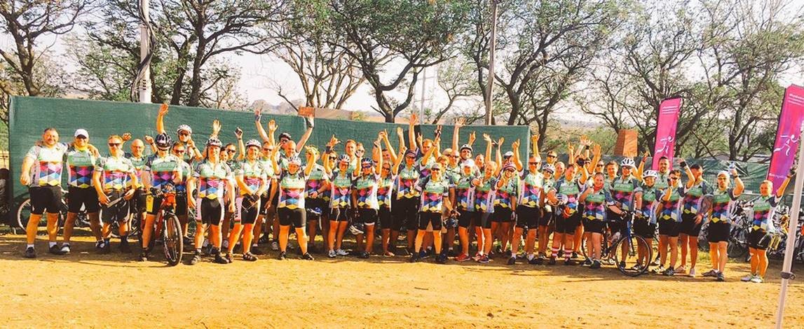 94. 7 cycle race ABS-Africa raises charity rare diseases